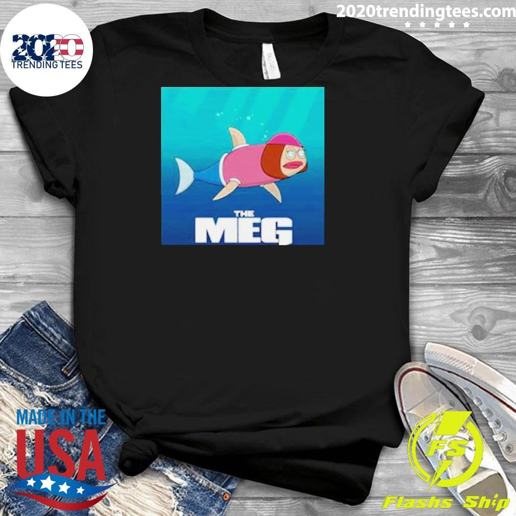 Premium The Meg Family Guy - Adult & Kids T-Shirts, Sweatshirts & Hoodies apparel design preview 3