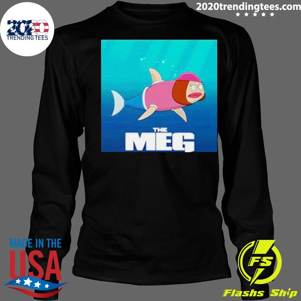 Premium The Meg Family Guy - Adult & Kids T-Shirts, Sweatshirts & Hoodies apparel design preview 4