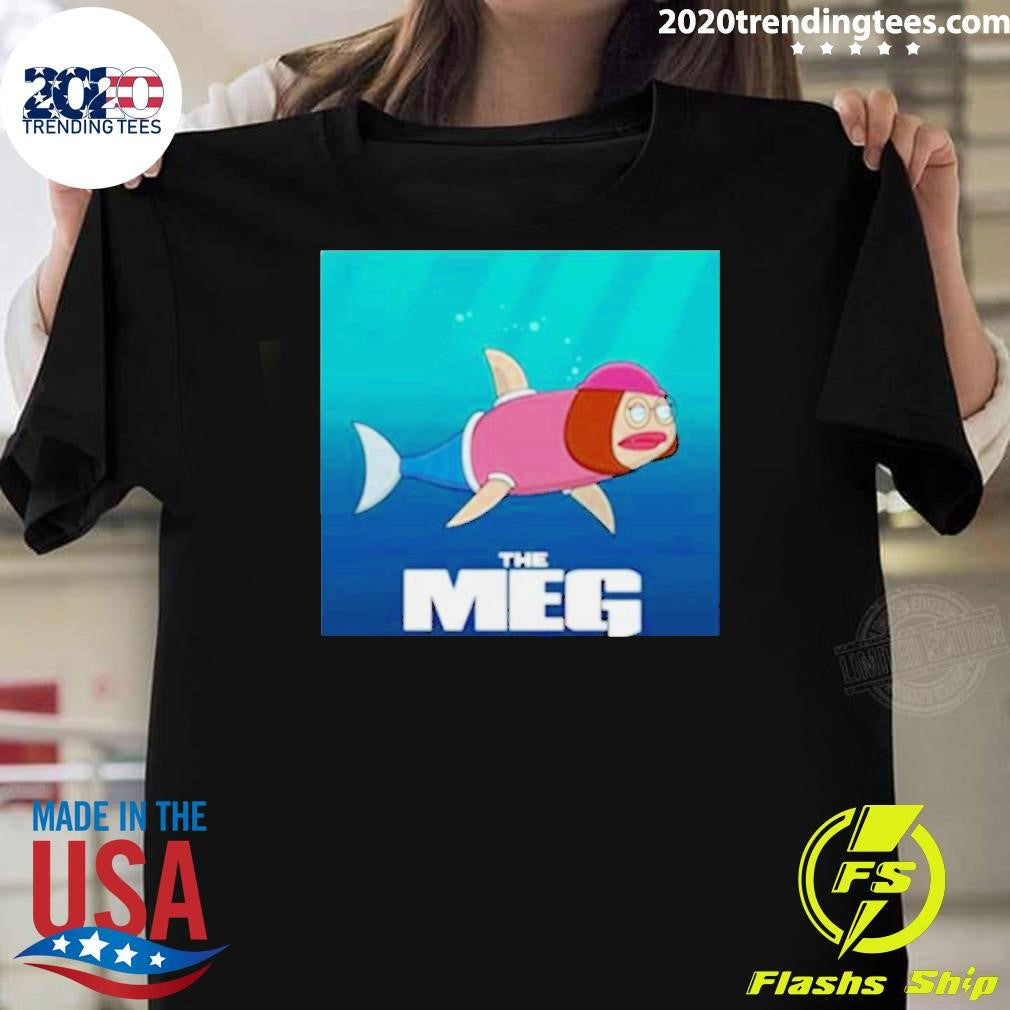 Premium The Meg Family Guy - Adult & Kids T-Shirts, Sweatshirts & Hoodies apparel design preview 1