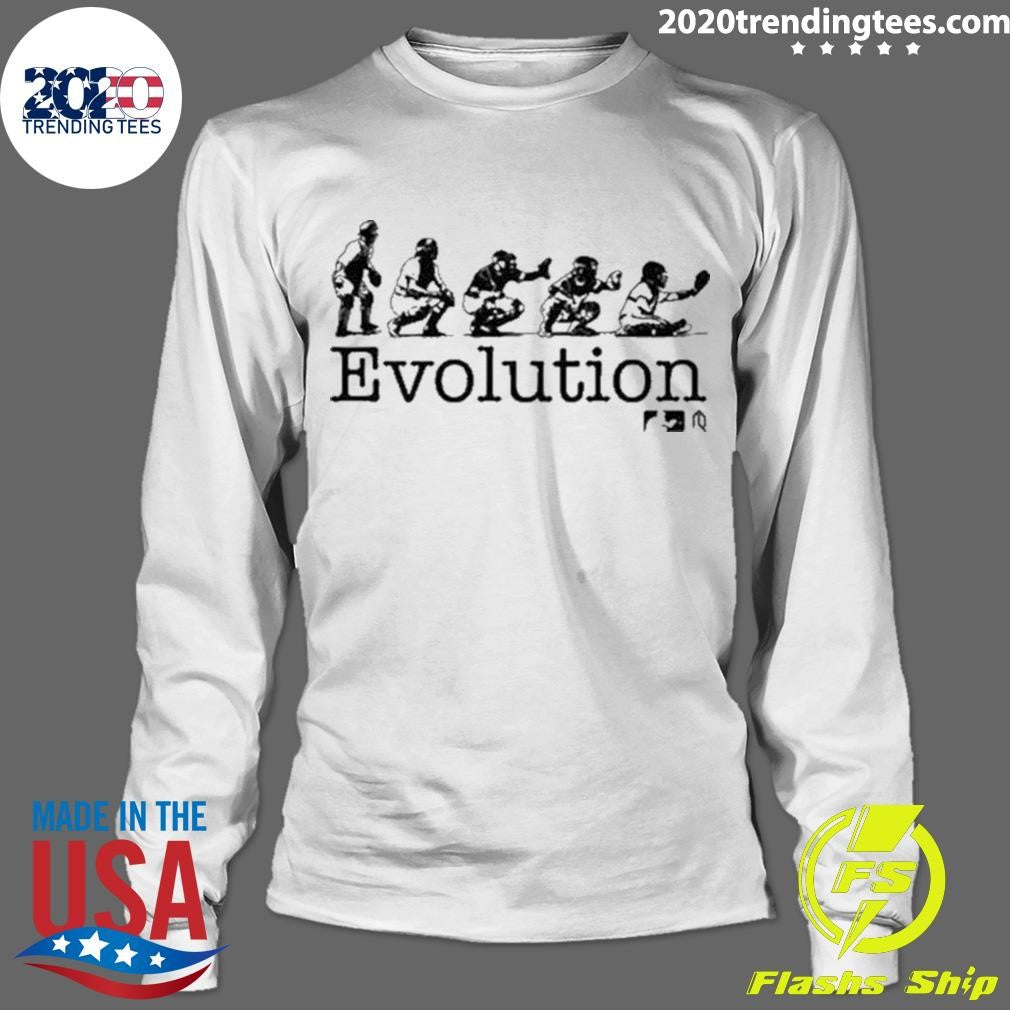 Premium Tyler Goodro Catcher Evolution - Adult & Kids T-Shirts, Sweatshirts & Hoodies apparel design preview 4