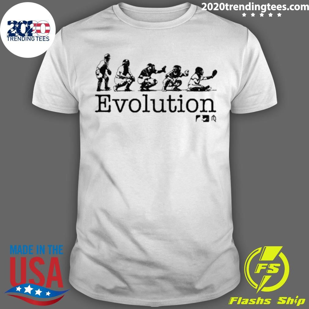 Premium Tyler Goodro Catcher Evolution - Adult & Kids T-Shirts, Sweatshirts & Hoodies apparel design preview 1