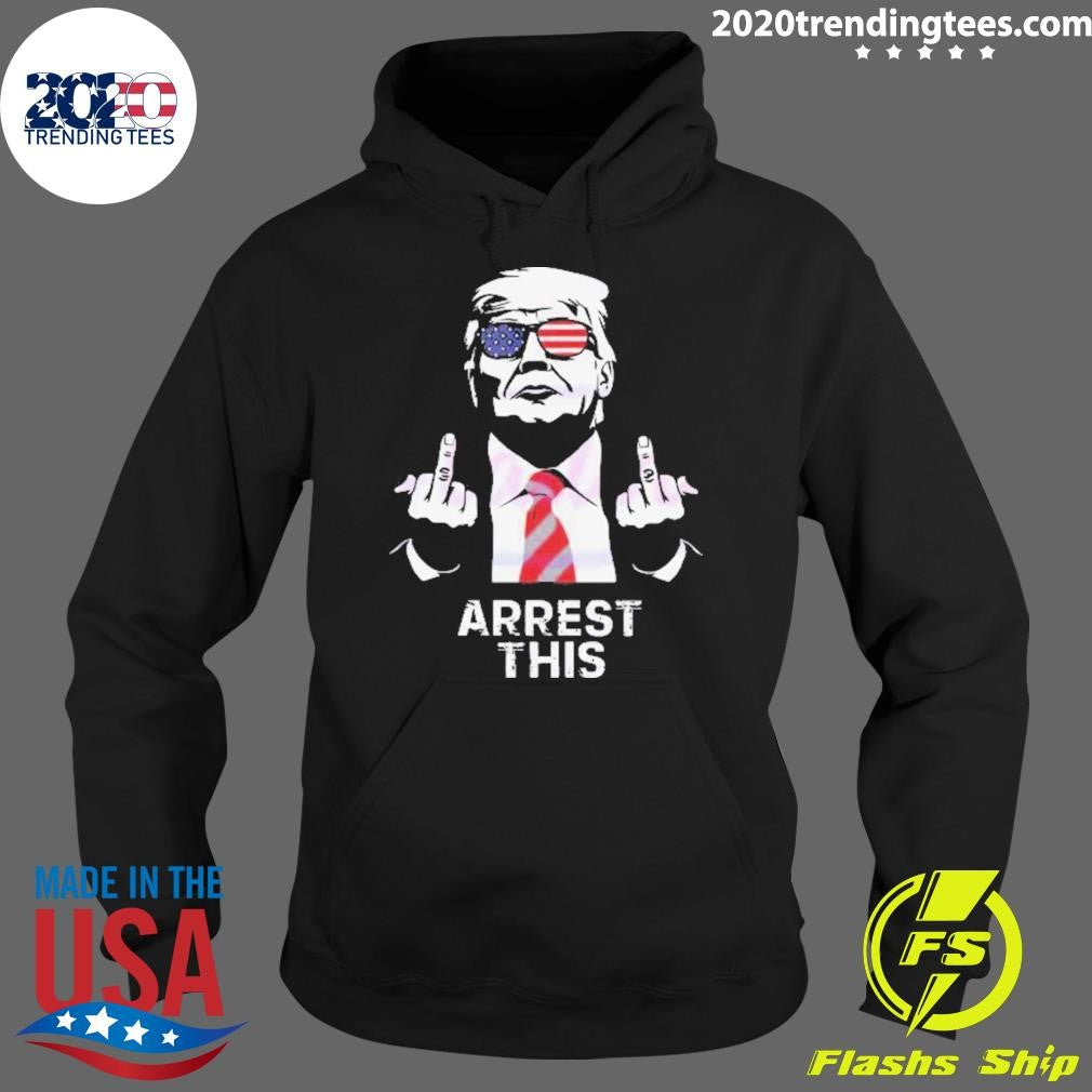 Premium Voting For Trump 2024 Arrest This - Adult & Kids T-Shirts, Sweatshirts & Hoodies apparel design preview 2