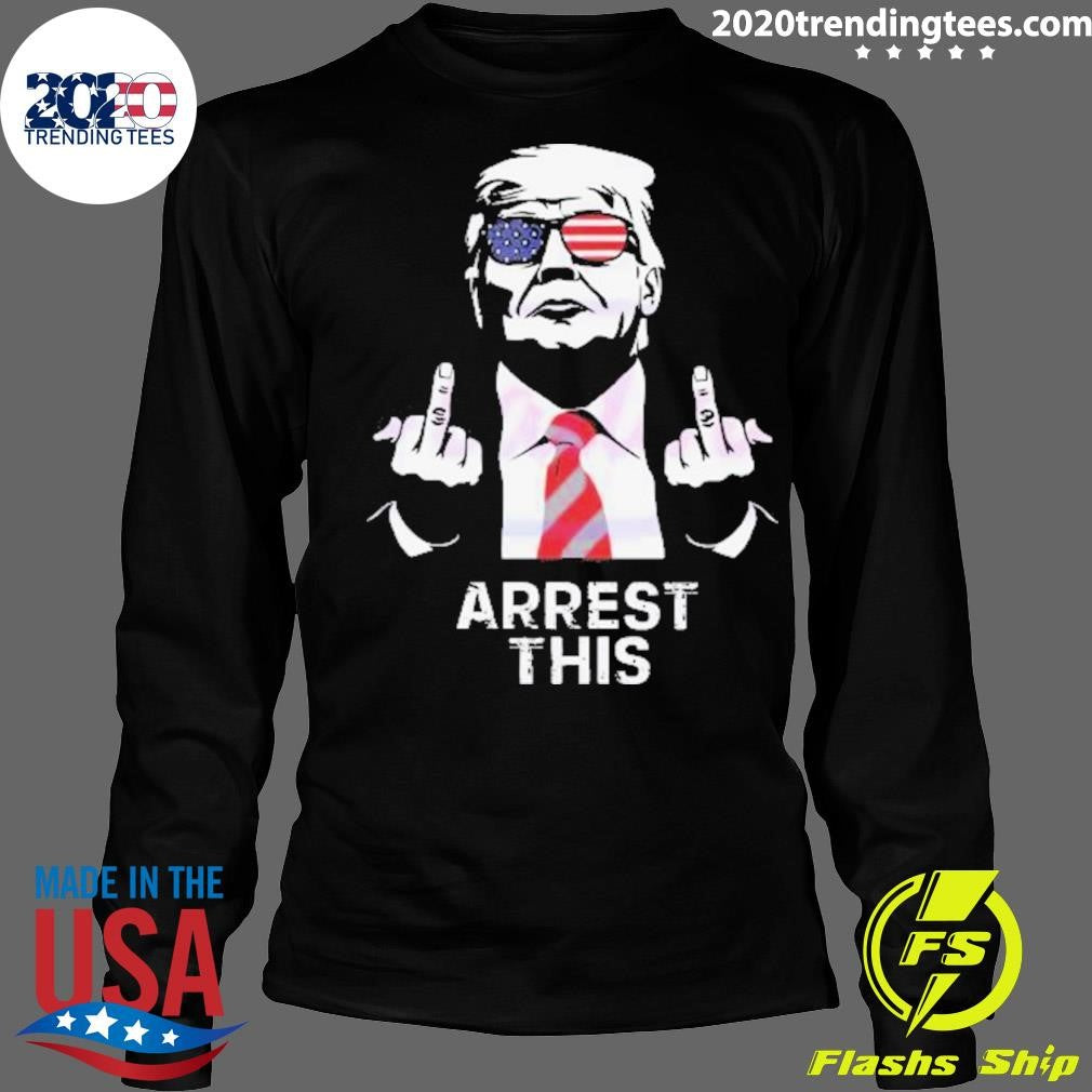 Premium Voting For Trump 2024 Arrest This - Adult & Kids T-Shirts, Sweatshirts & Hoodies apparel design preview 4