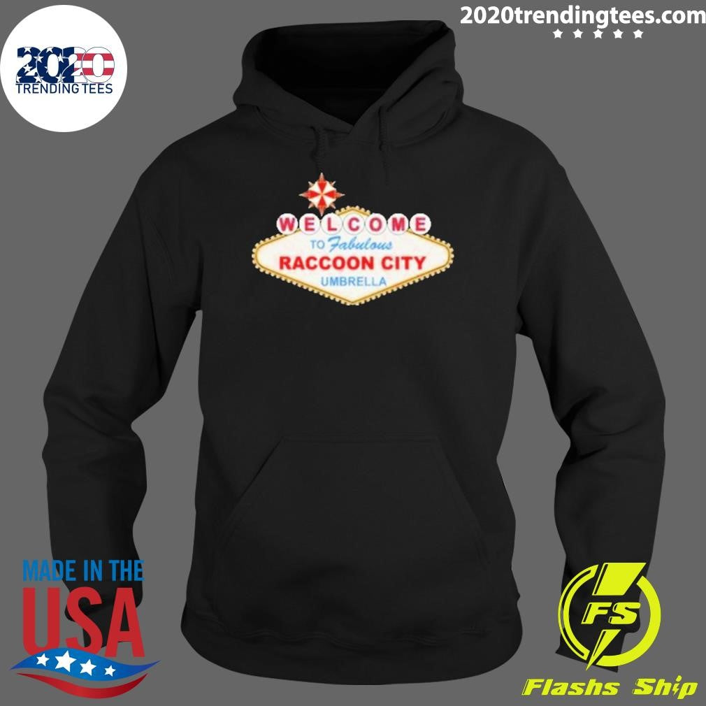 Premium Welcome To Fabulous Raccoon City Umbrella - Adult & Kids T-Shirts, Sweatshirts & Hoodies apparel design preview 2