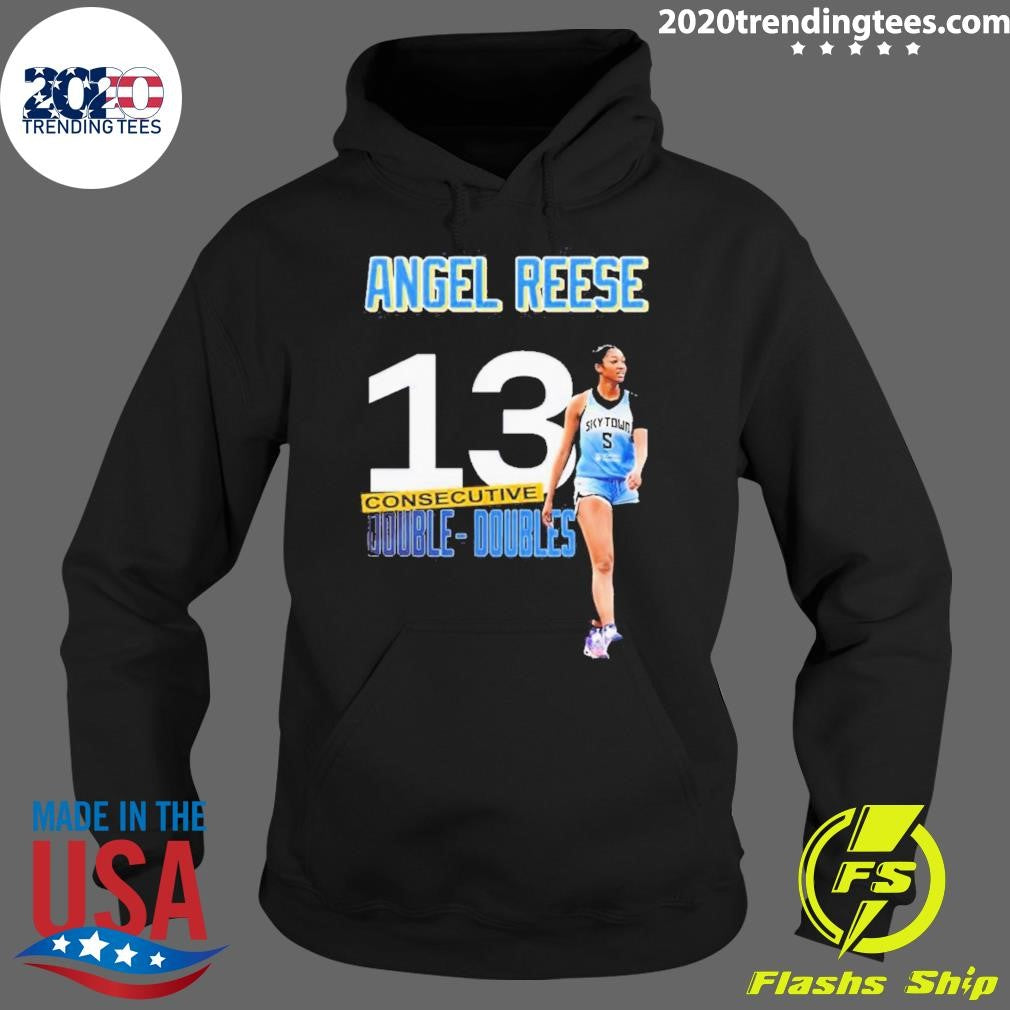 Premium Wnba Chicago Sky Angel Reese Consecutive - Adult & Kids T-Shirts, Sweatshirts & Hoodies apparel design preview 2