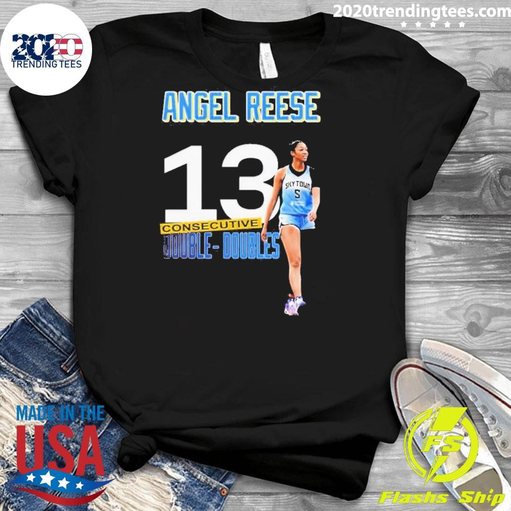 Premium Wnba Chicago Sky Angel Reese Consecutive - Adult & Kids T-Shirts, Sweatshirts & Hoodies apparel design preview 3