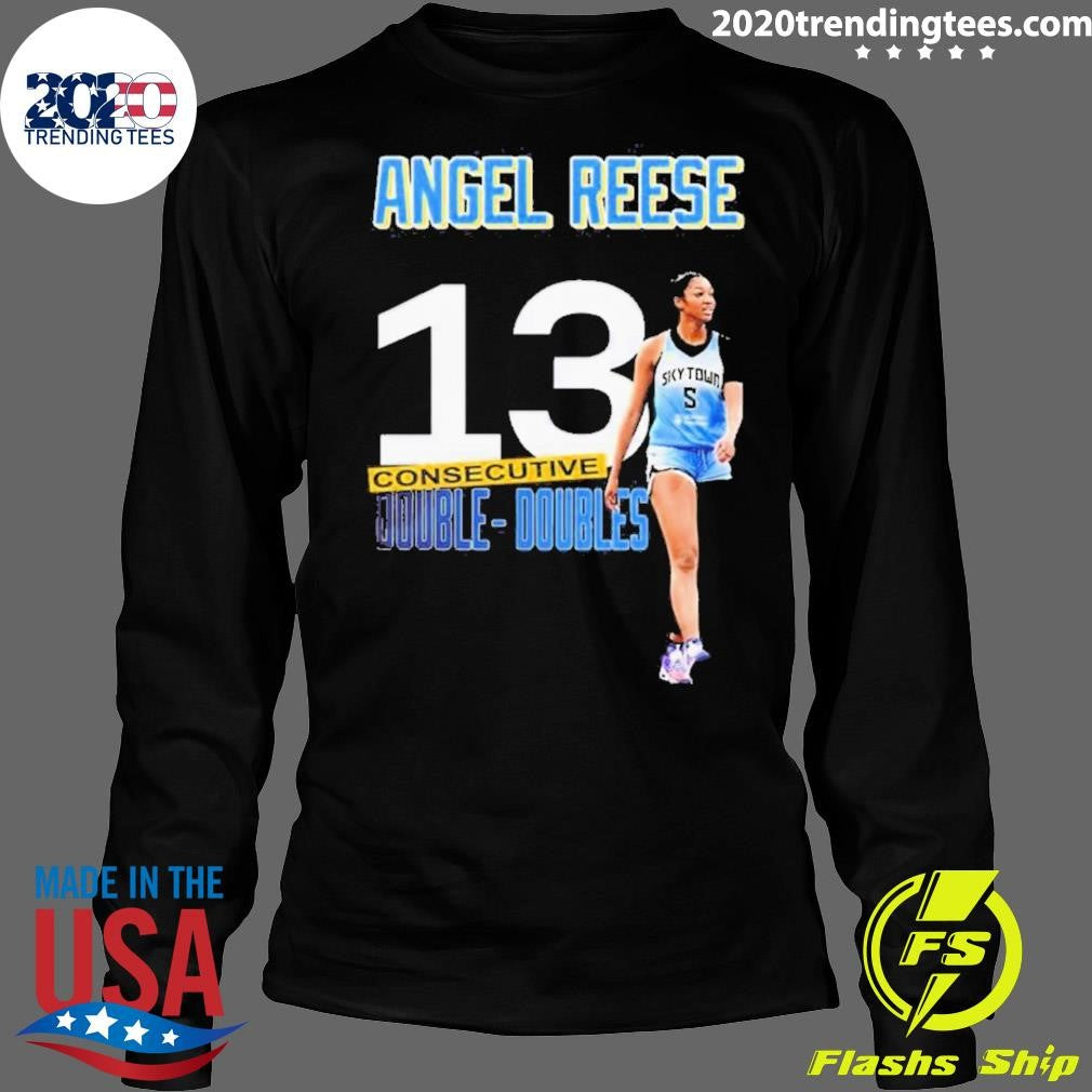 Premium Wnba Chicago Sky Angel Reese Consecutive - Adult & Kids T-Shirts, Sweatshirts & Hoodies apparel design preview 4