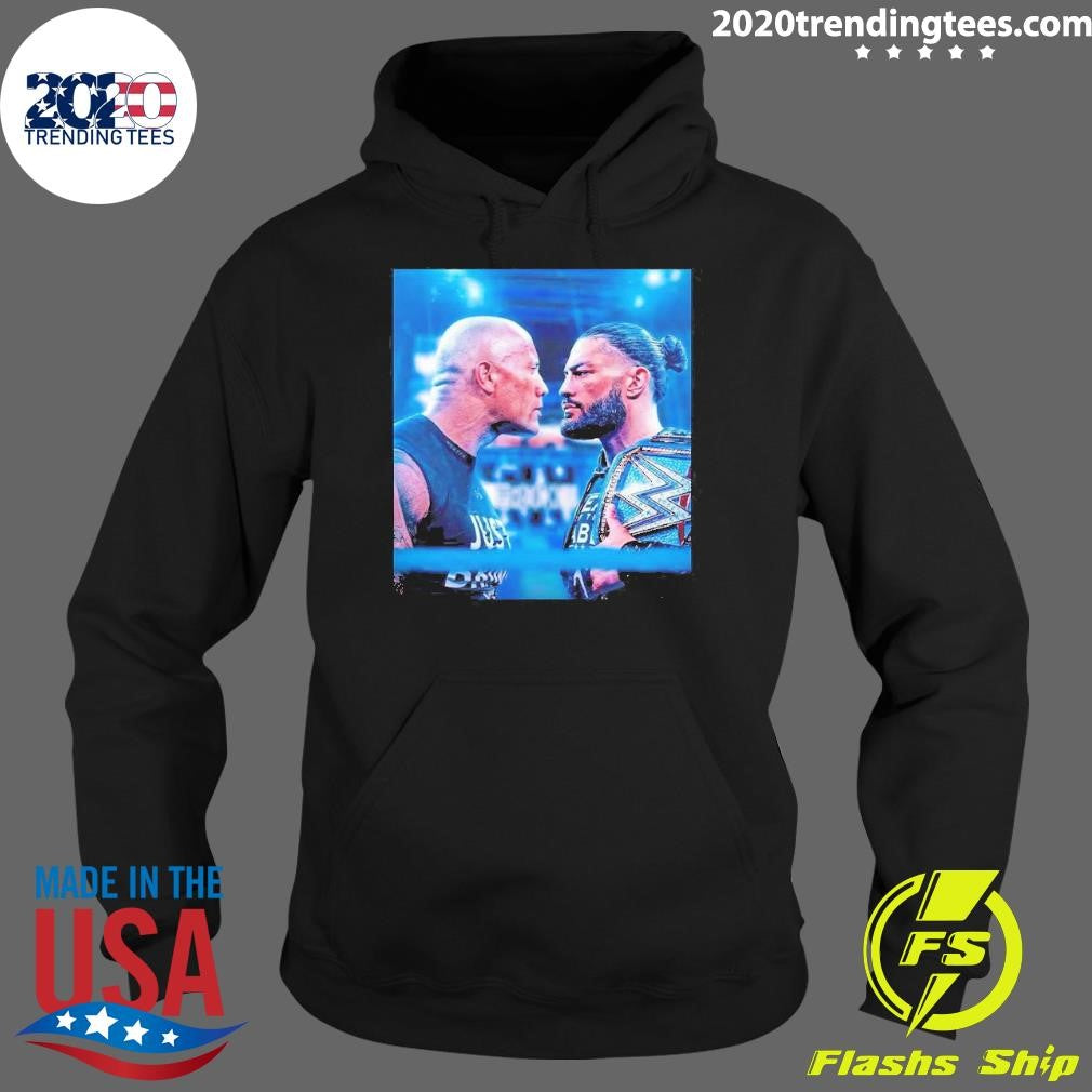 Premium Wwe Wrestle Mania 40 The Rock And Roman - Adult & Kids T-Shirts, Sweatshirts & Hoodies apparel design preview 2