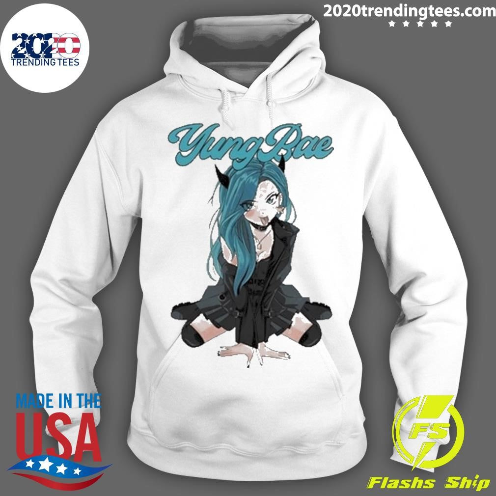 Premium Yung Bae Goth Anime Girl - Adult & Kids T-Shirts, Sweatshirts & Hoodies apparel design preview 2