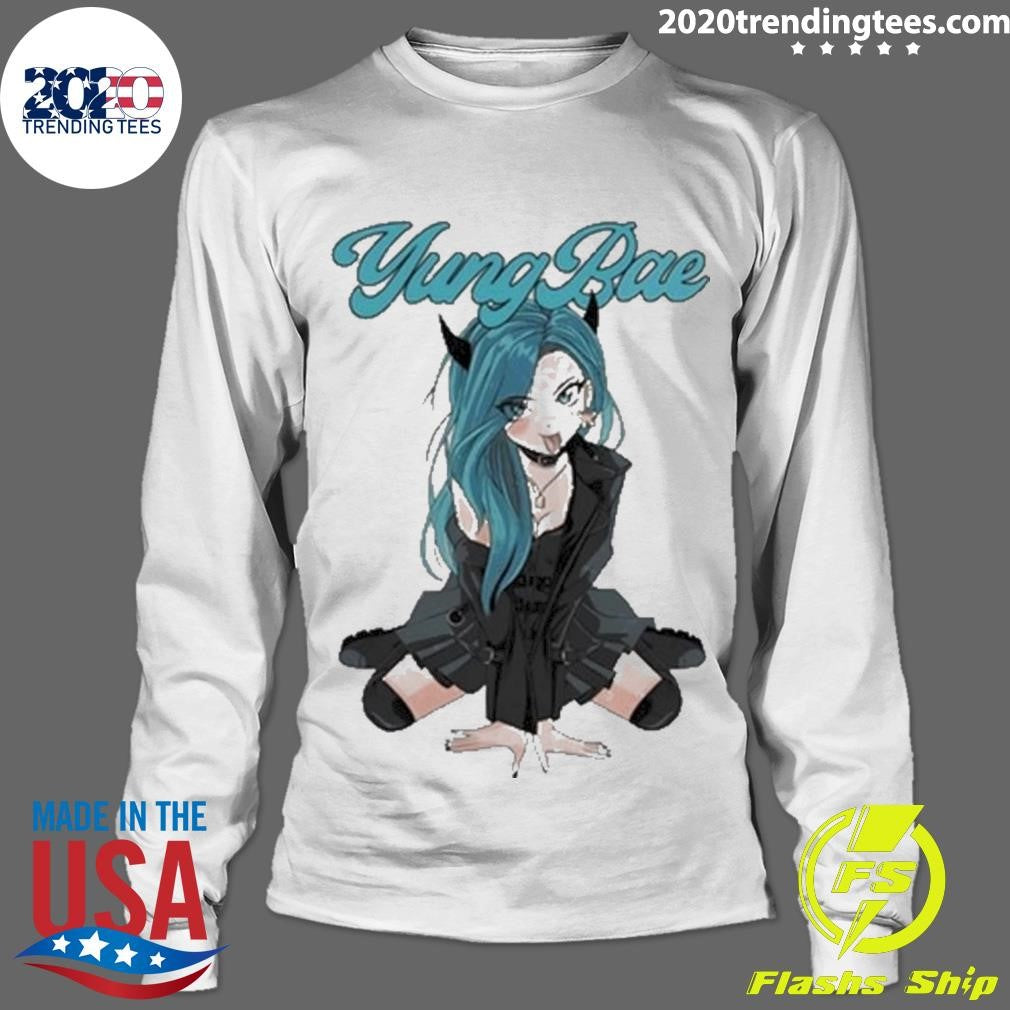 Premium Yung Bae Goth Anime Girl - Adult & Kids T-Shirts, Sweatshirts & Hoodies apparel design preview 4