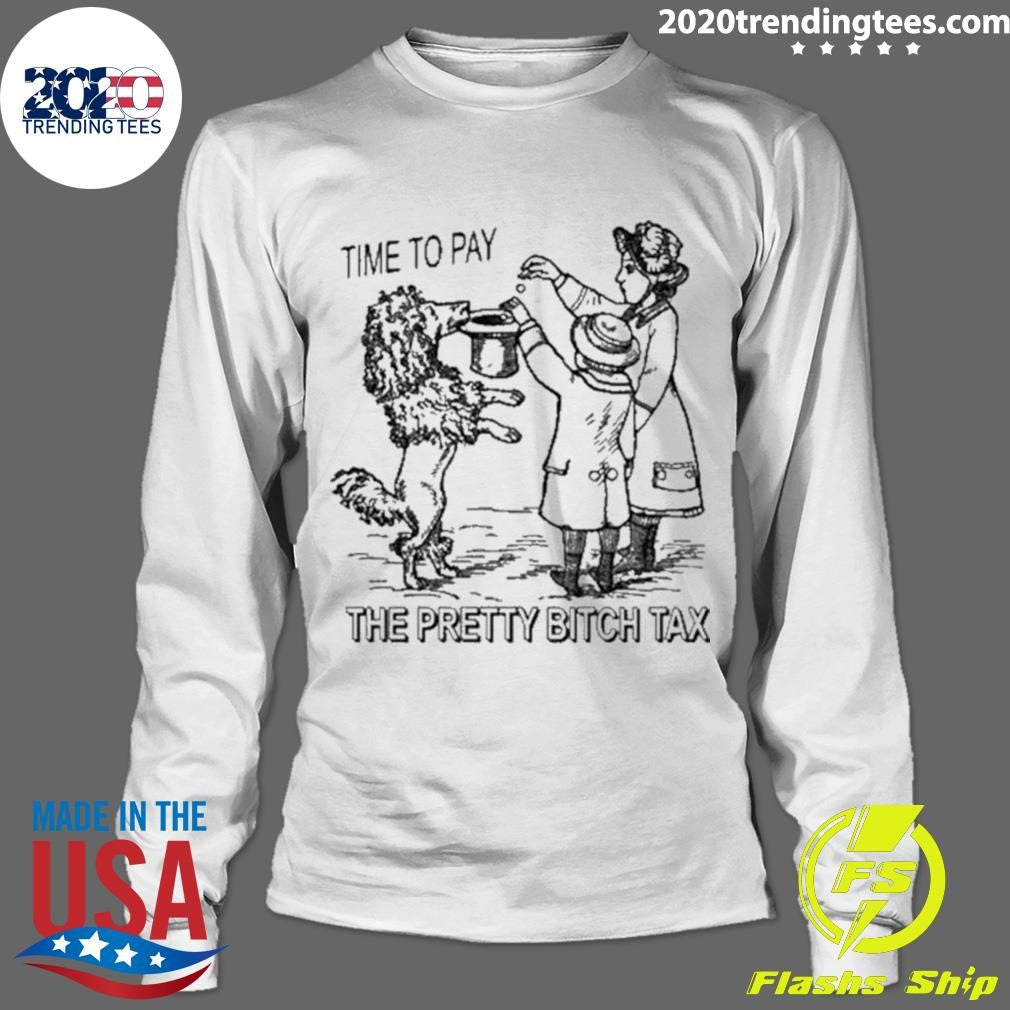 Premium arcanebullshit Time To Pay The Pretty Bitch - Adult & Kids T-Shirts, Sweatshirts & Hoodies apparel design preview 4