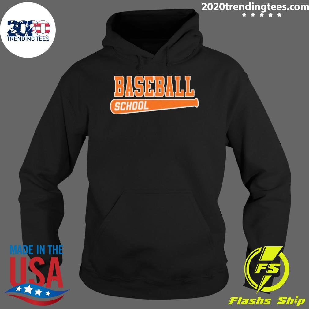 Premium baseball School Os - Adult & Kids T-Shirts, Sweatshirts & Hoodies apparel design preview 2