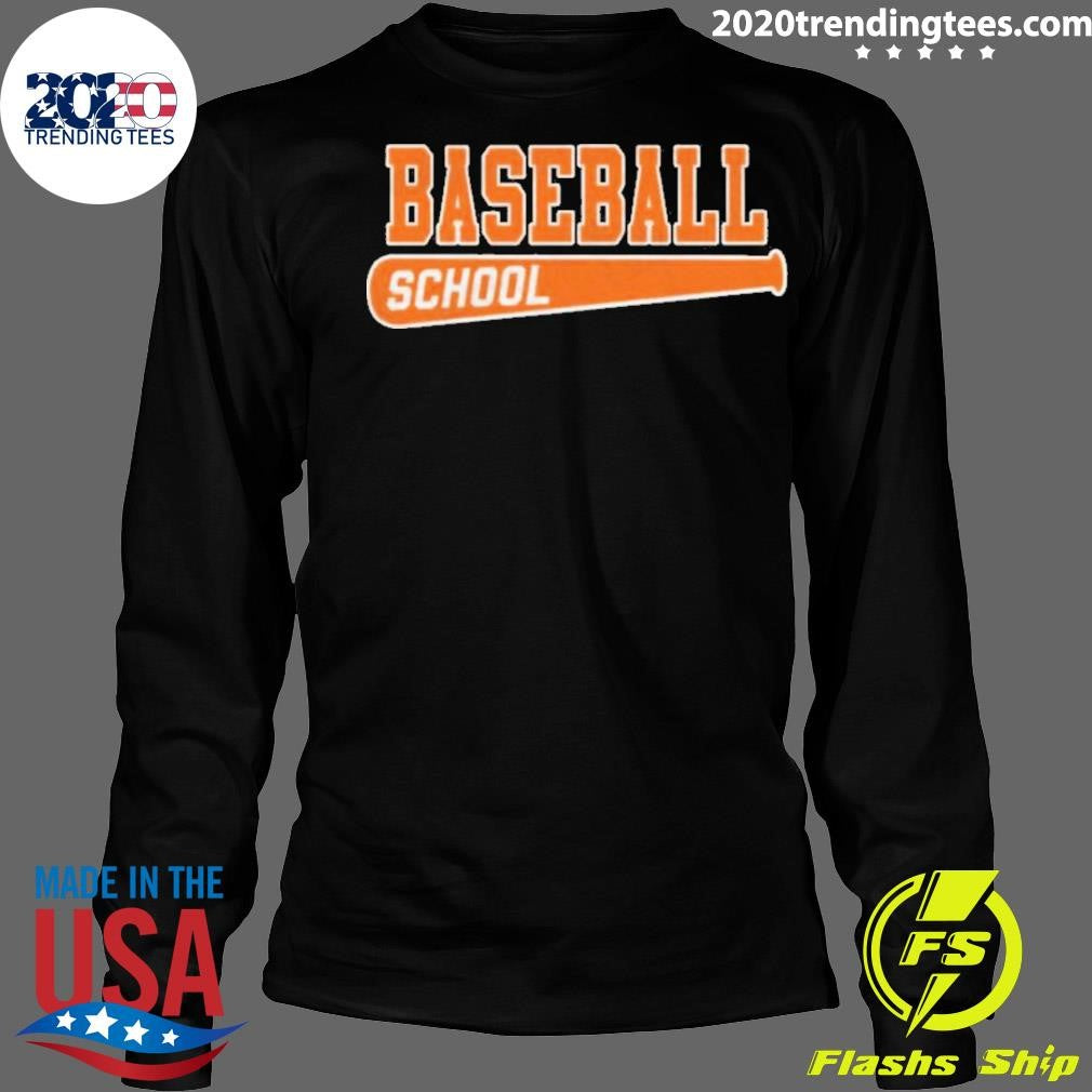 Premium baseball School Os - Adult & Kids T-Shirts, Sweatshirts & Hoodies apparel design preview 4