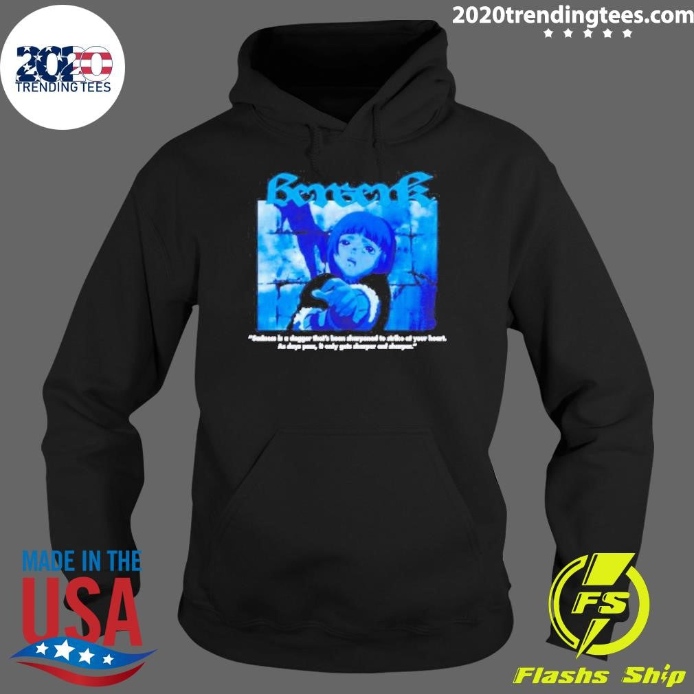 Premium benwerk Sadness Is A Dagger That's Been - Adult & Kids T-Shirts, Sweatshirts & Hoodies apparel design preview 2