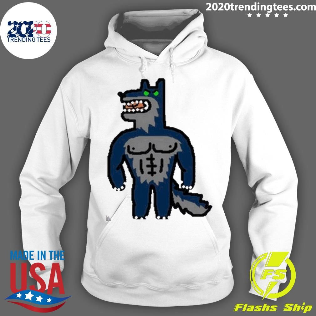 Premium buff Wolf - Adult & Kids T-Shirts, Sweatshirts & Hoodies apparel design preview 2