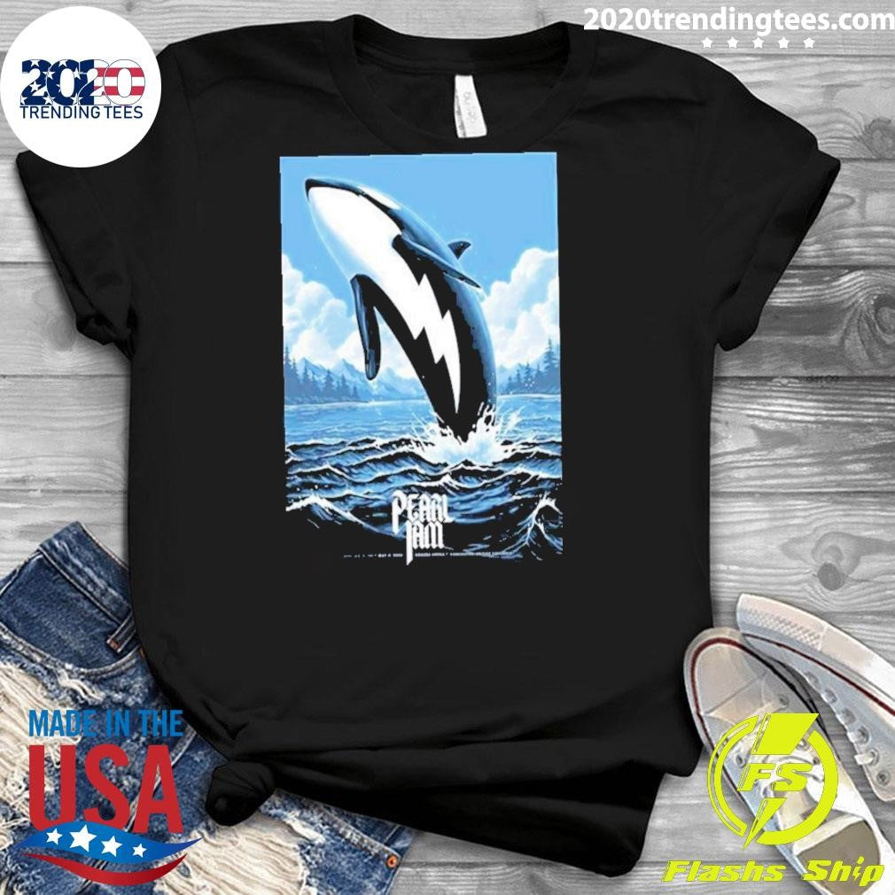 Premium day 1 Of The Pearl Jam Dark Matter Tour Deep - Adult & Kids T-Shirts, Sweatshirts & Hoodies apparel design preview 3