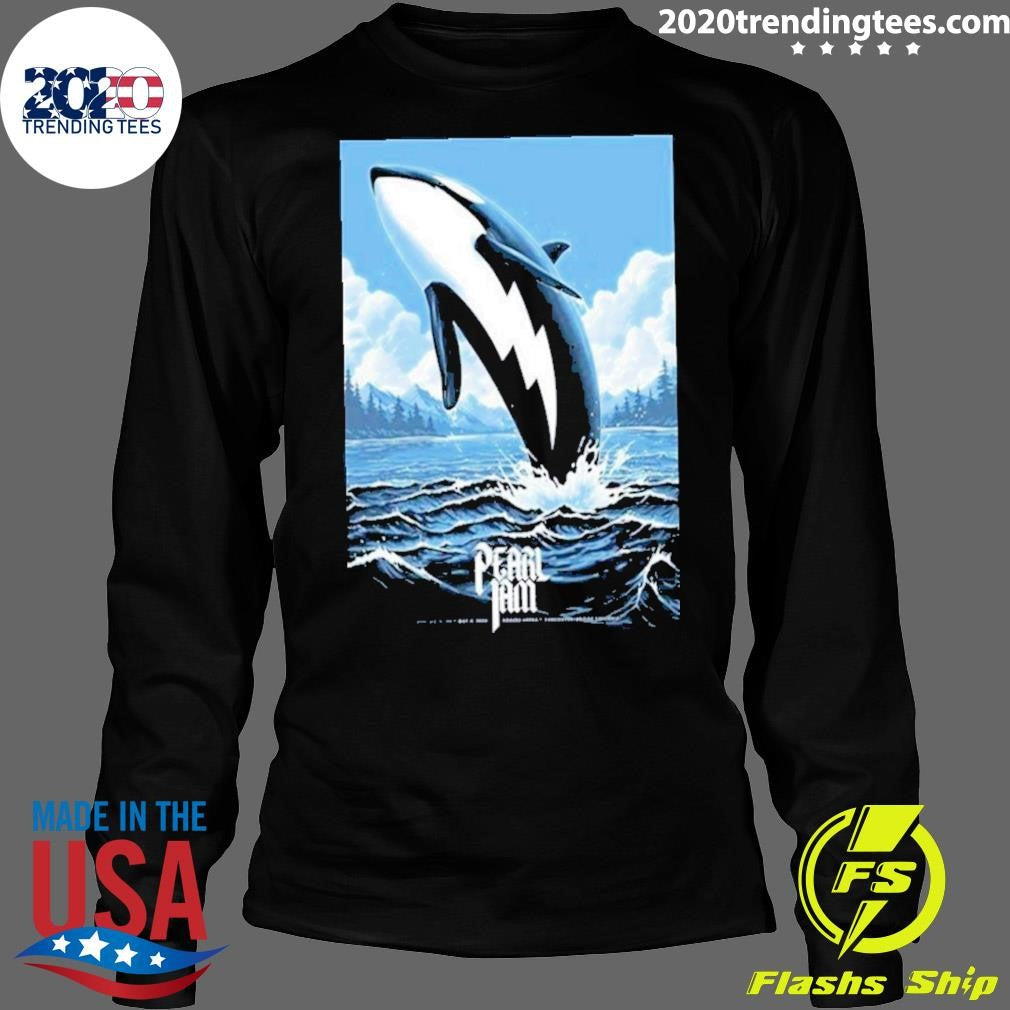 Premium day 1 Of The Pearl Jam Dark Matter Tour Deep - Adult & Kids T-Shirts, Sweatshirts & Hoodies apparel design preview 4