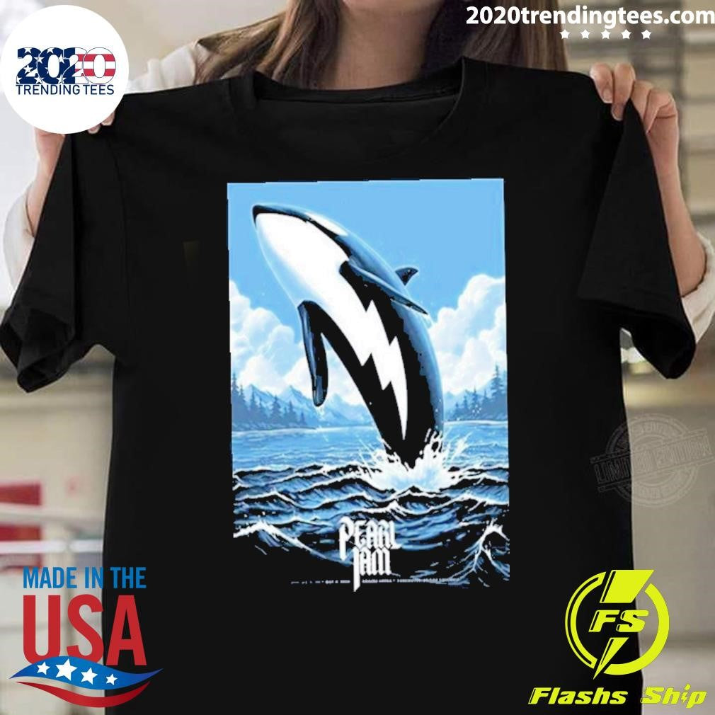 Premium day 1 Of The Pearl Jam Dark Matter Tour Deep - Adult & Kids T-Shirts, Sweatshirts & Hoodies apparel design preview 1