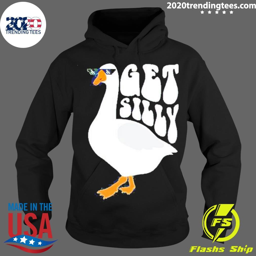 Premium goose Get Silly - Adult & Kids T-Shirts, Sweatshirts & Hoodies apparel design preview 2