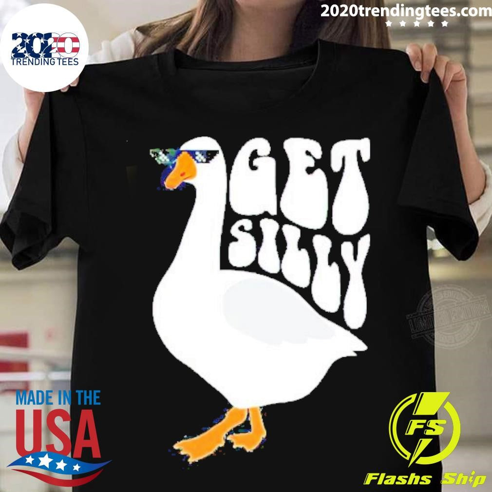 Premium goose Get Silly - Adult & Kids T-Shirts, Sweatshirts & Hoodies apparel design preview 1