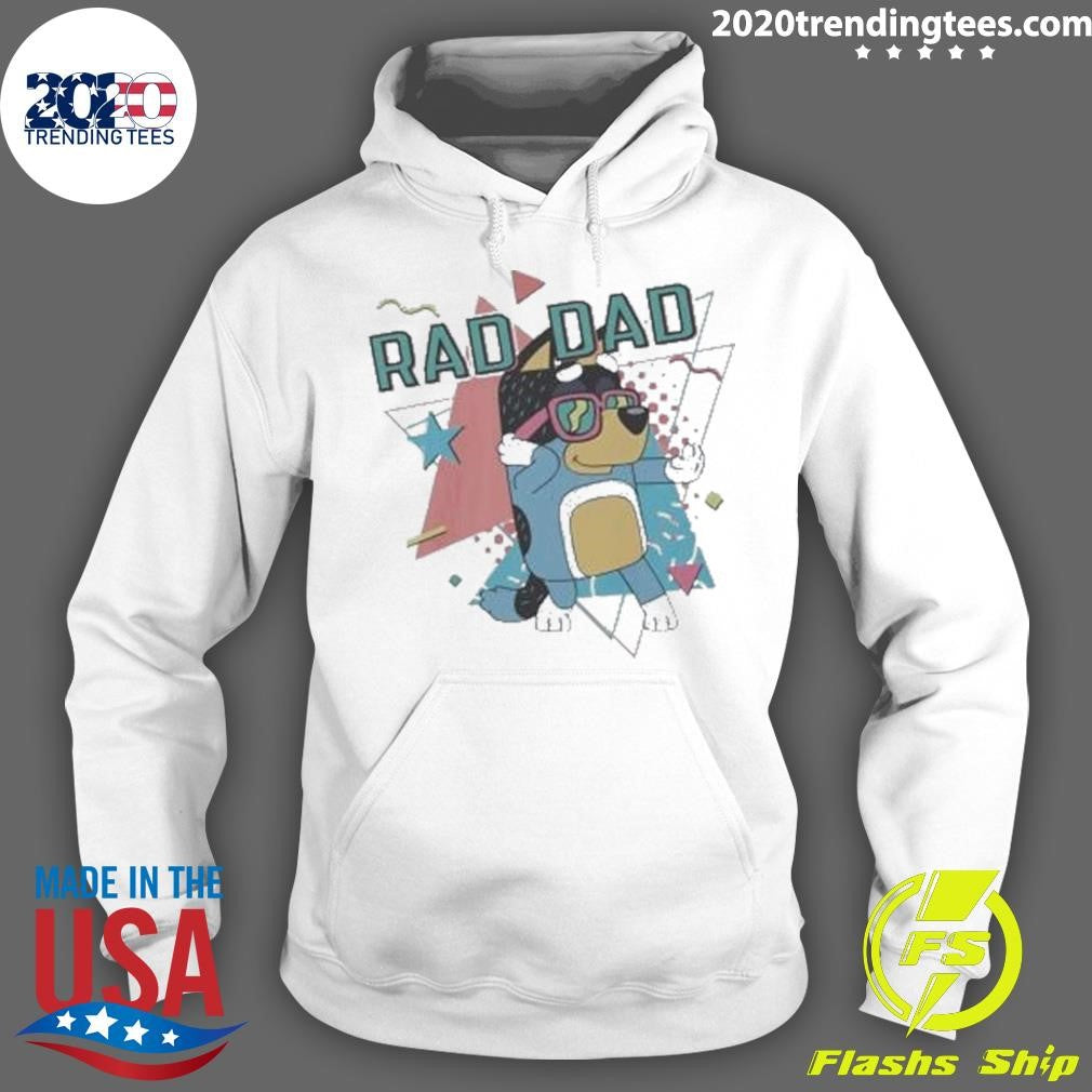 Premium rad Dad Bluey 2024 - Adult & Kids T-Shirts, Sweatshirts & Hoodies apparel design preview 2