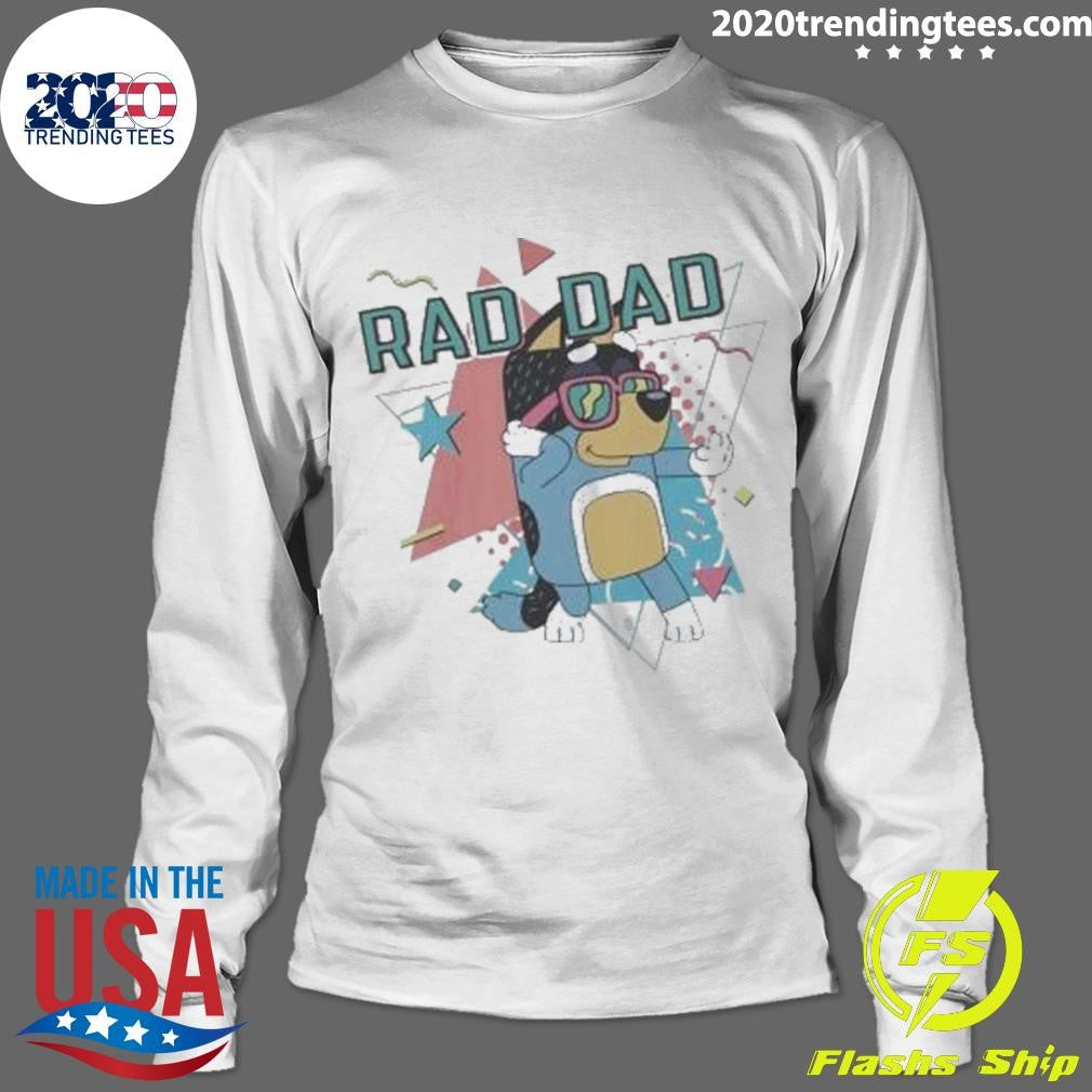 Premium rad Dad Bluey 2024 - Adult & Kids T-Shirts, Sweatshirts & Hoodies apparel design preview 4