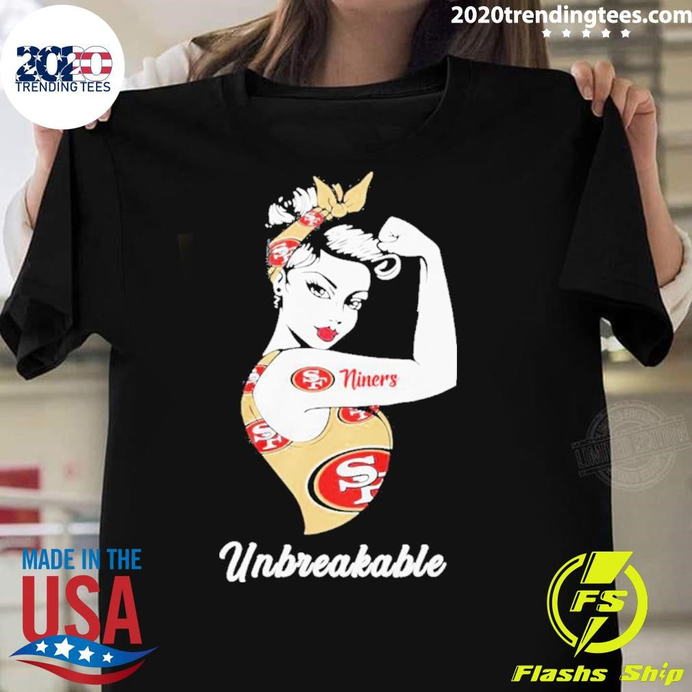 Premium san Francisco 49ers Unbreakable - Adult & Kids T-Shirts, Sweatshirts & Hoodies apparel design preview 1