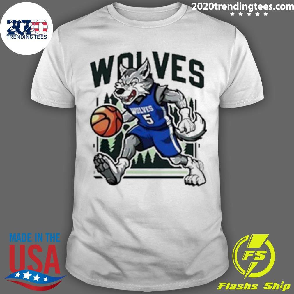 Premium timberwolves Basketball Mascot - Adult & Kids T-Shirts, Sweatshirts & Hoodies apparel design preview 1
