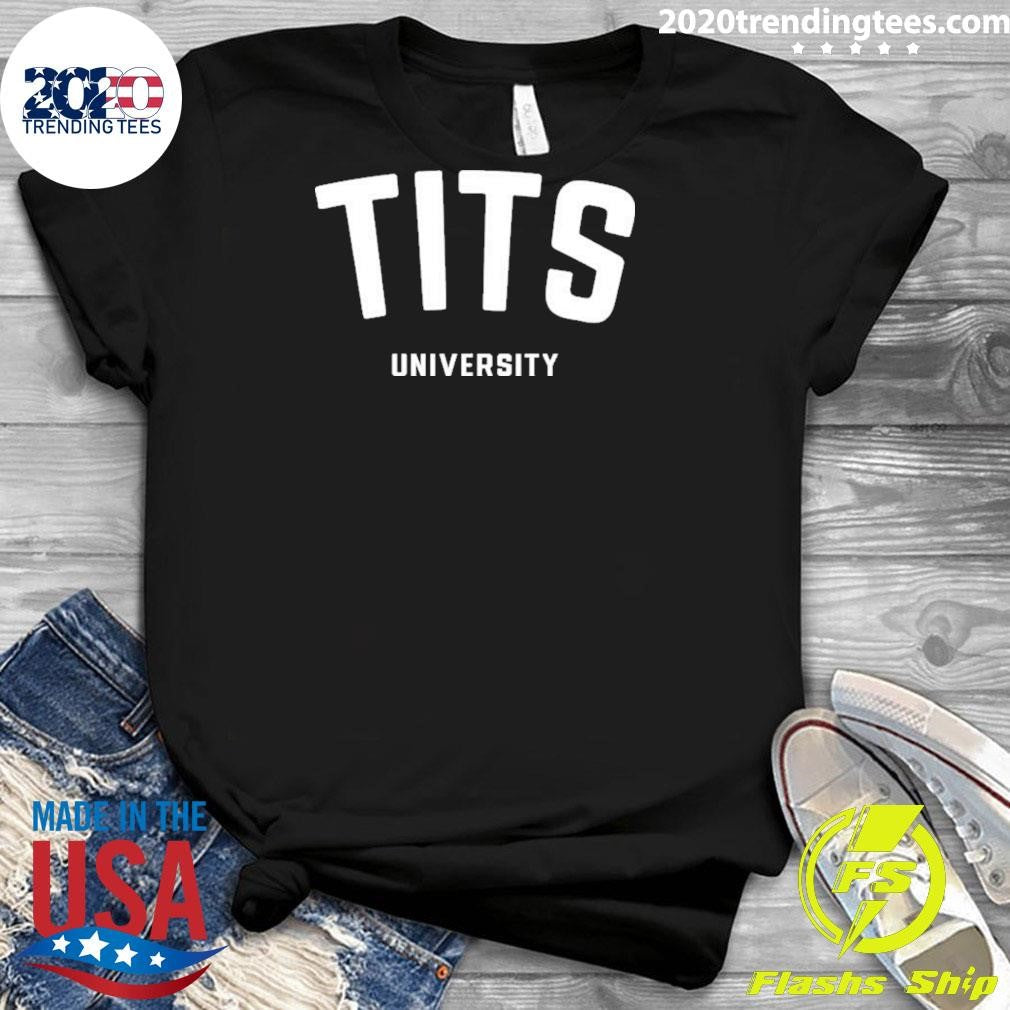 Premium tits University - Adult & Kids T-Shirts, Sweatshirts & Hoodies apparel design preview 3