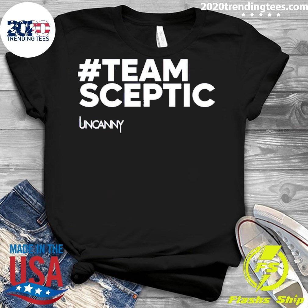 Premium uncanny Team Sceptic - Adult & Kids T-Shirts, Sweatshirts & Hoodies apparel design preview 3