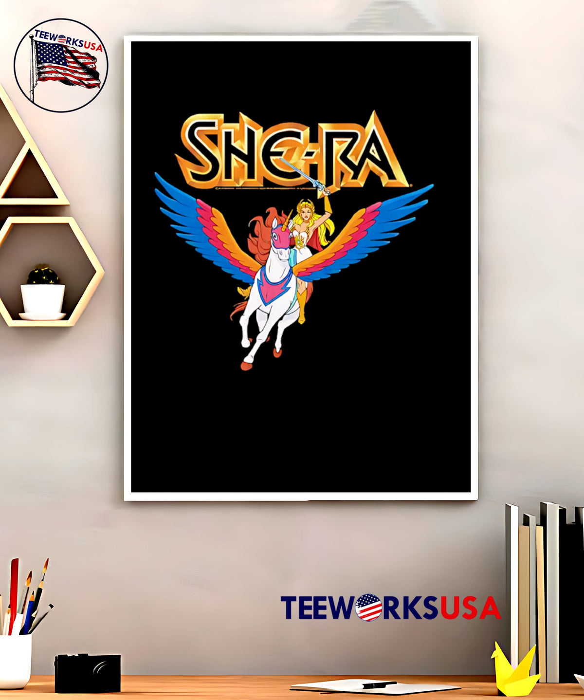 Princess Of Power She-ra - Adult & Kids T-Shirts, Sweatshirts & Hoodies apparel design preview 5