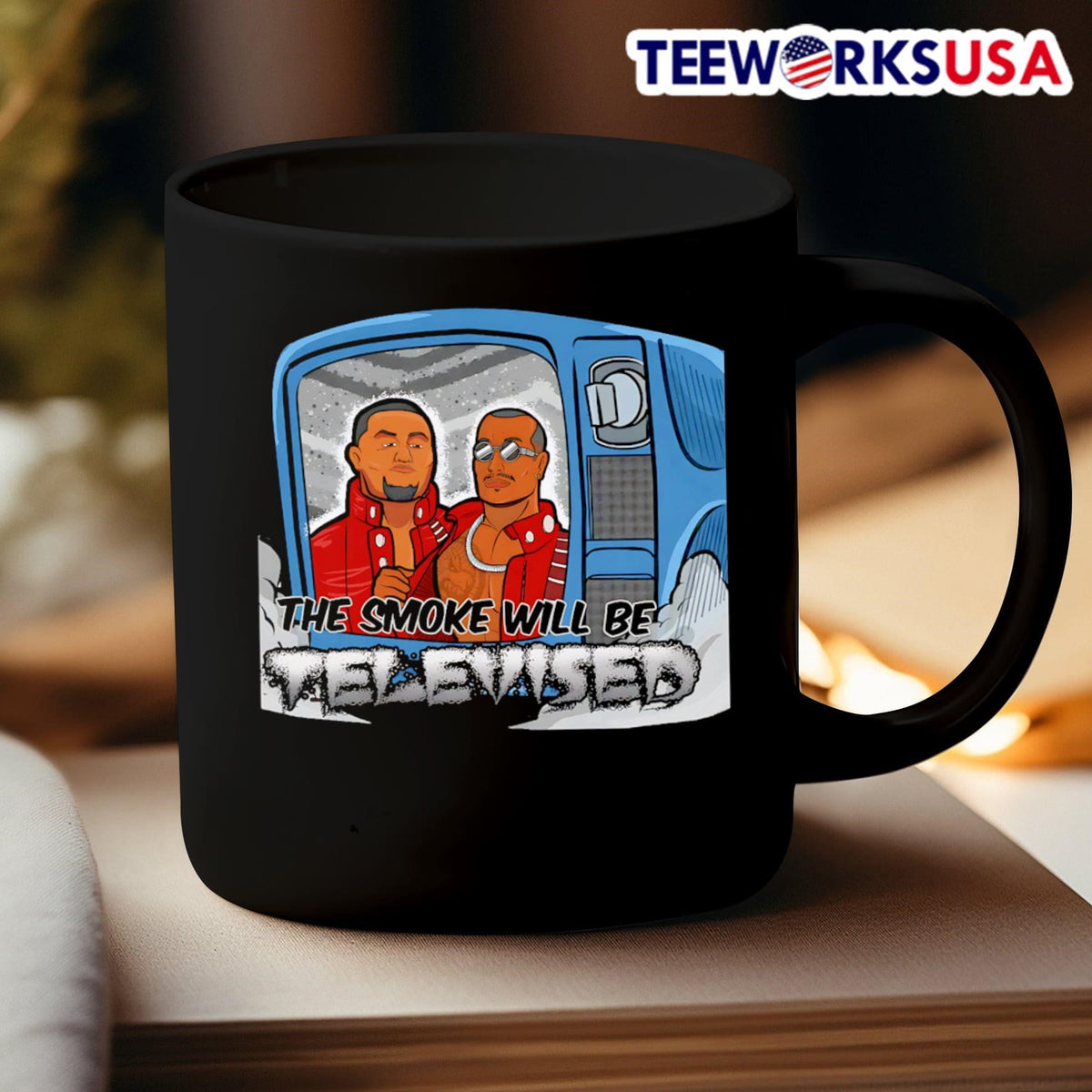 Profits Televised the smoke will be - Adult & Kids T-Shirts, Sweatshirts & Hoodies apparel design preview 3