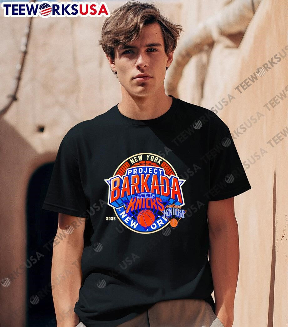 Project Barkada New York Knicks logo - Adult & Kids T-Shirts, Sweatshirts & Hoodies apparel design preview 1