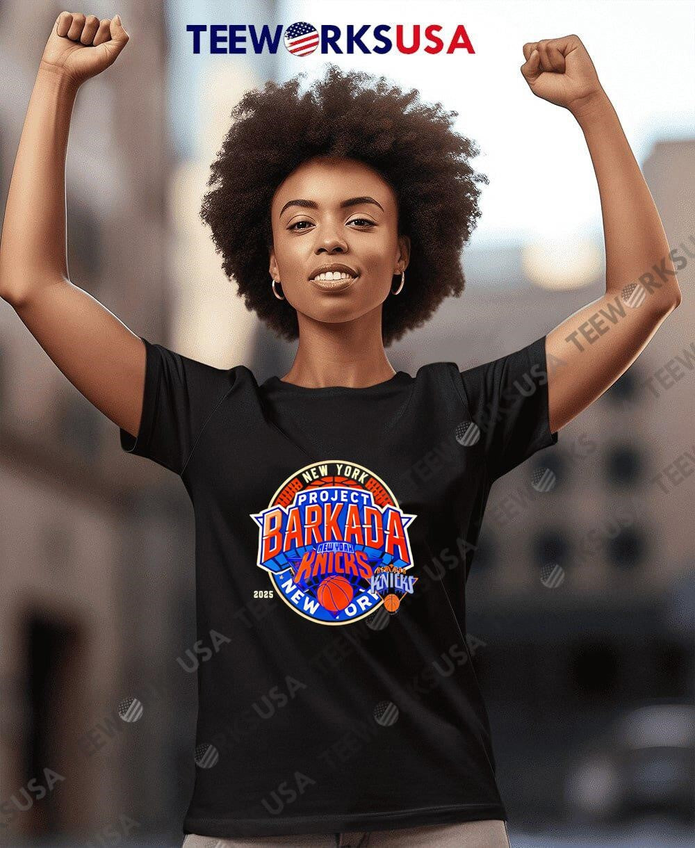 Project Barkada New York Knicks logo - Adult & Kids T-Shirts, Sweatshirts & Hoodies apparel design preview 7