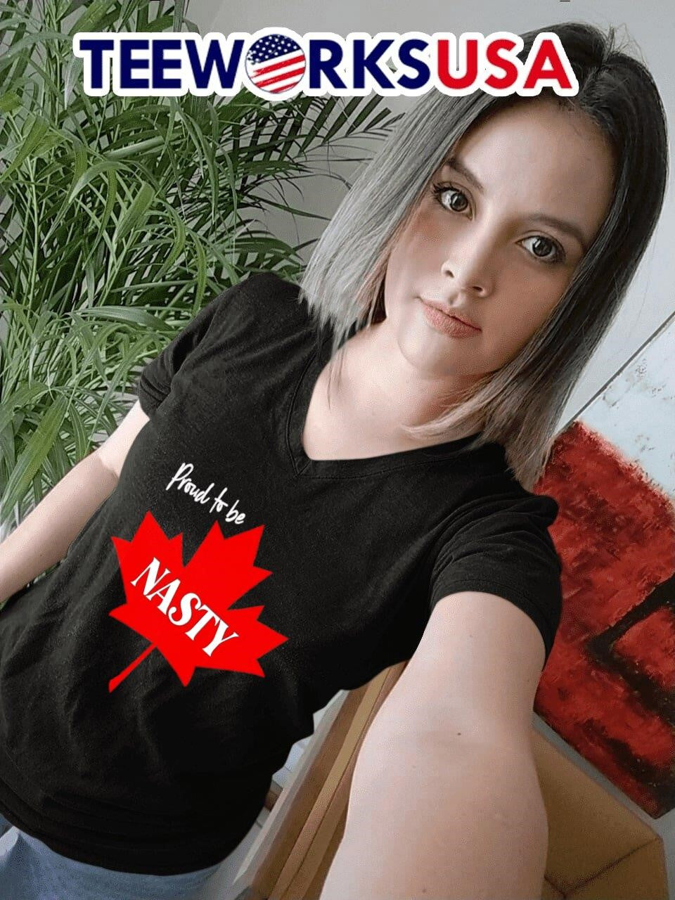 Proud to be Nasty Maple Leaf - Adult & Kids T-Shirts, Sweatshirts & Hoodies apparel design preview 7