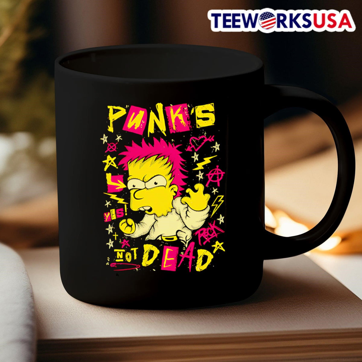 Punk's not dead - Adult & Kids T-Shirts, Sweatshirts & Hoodies apparel design preview 3