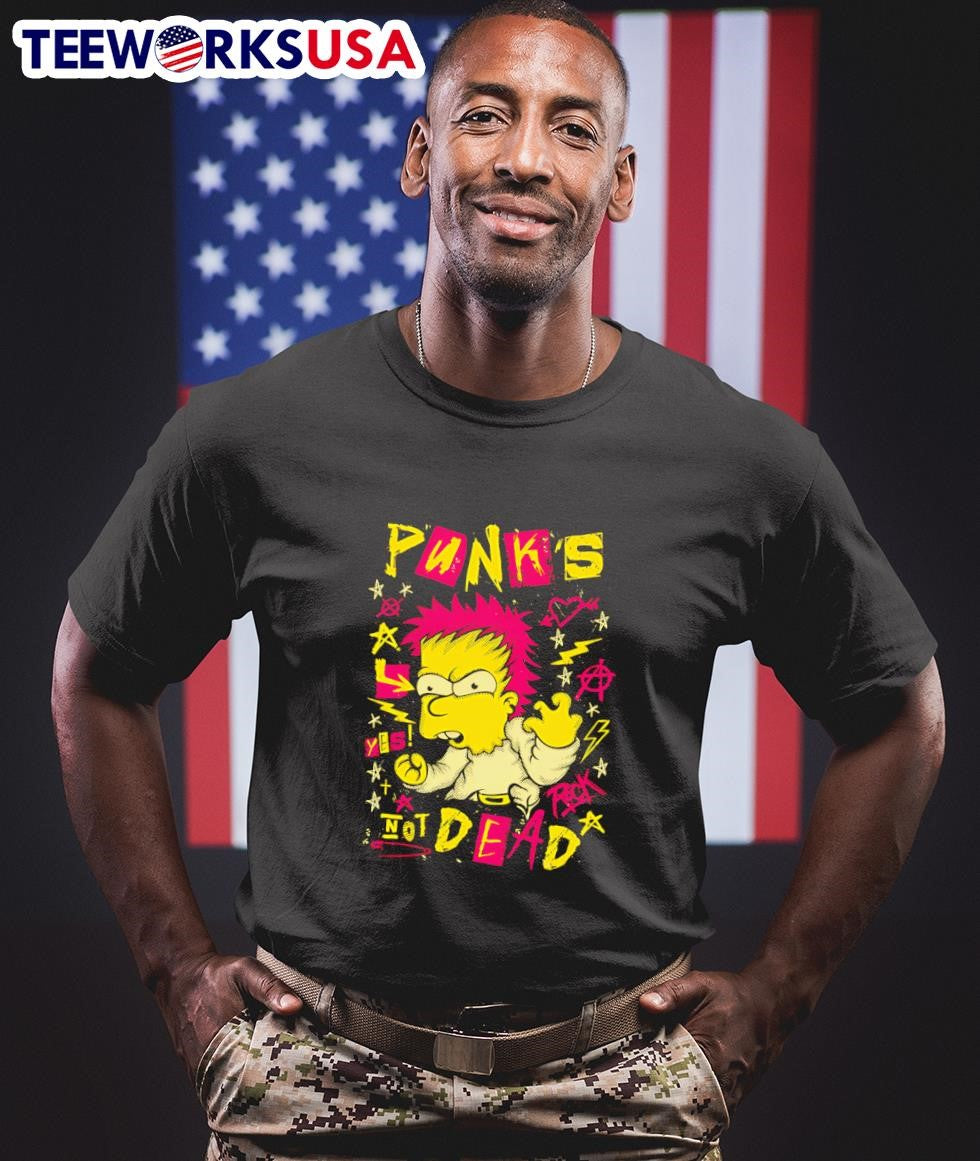 Punk's not dead - Adult & Kids T-Shirts, Sweatshirts & Hoodies apparel design preview 1
