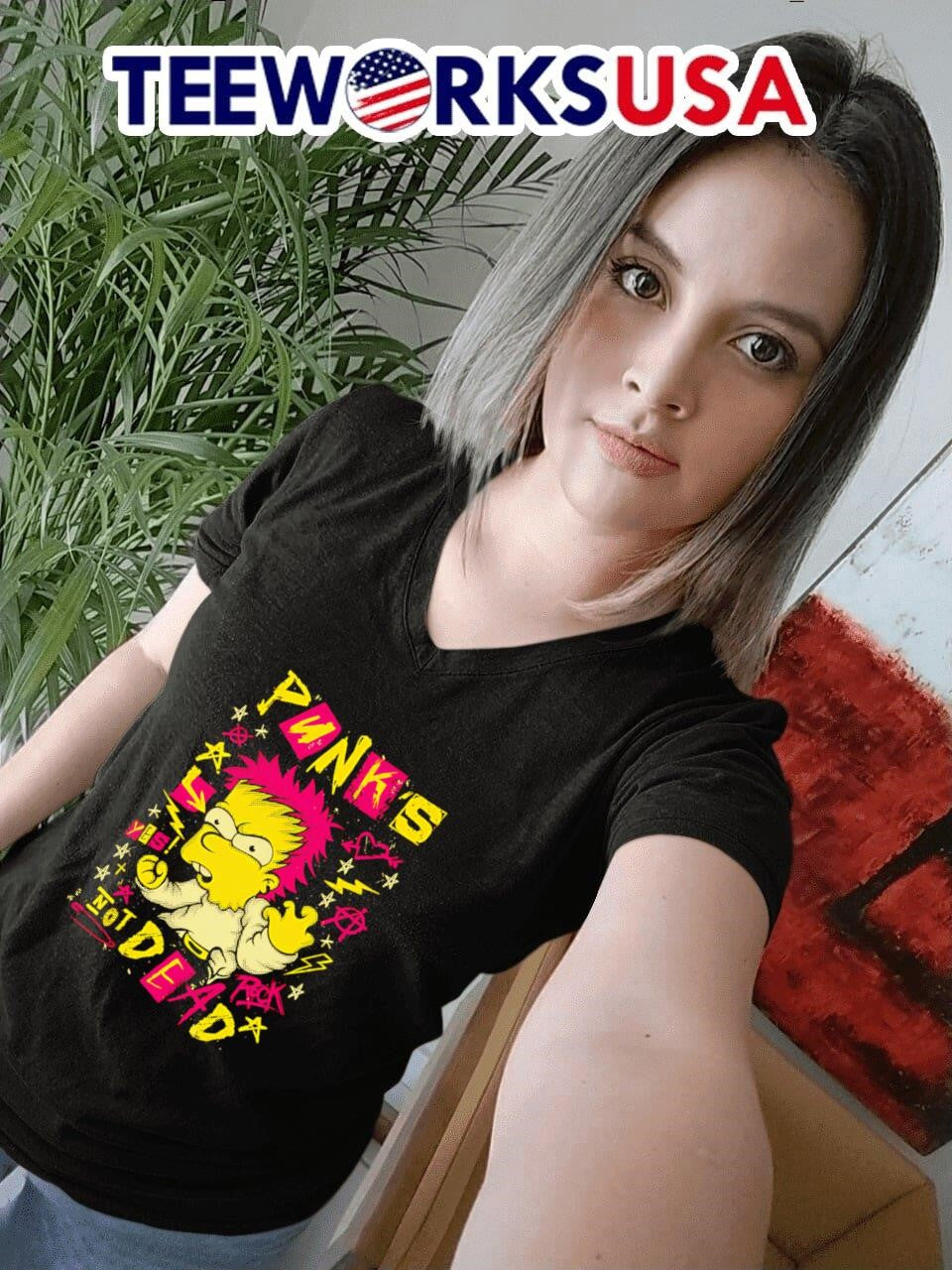 Punk's not dead - Adult & Kids T-Shirts, Sweatshirts & Hoodies apparel design preview 7