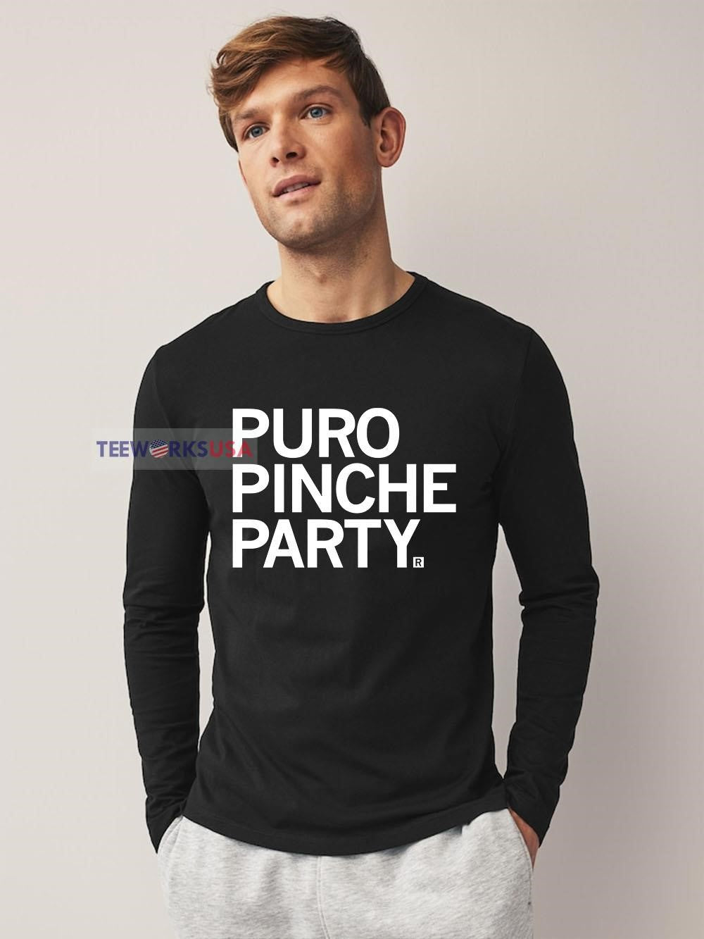 Puro Pinche Party - Adult & Kids T-Shirts, Sweatshirts & Hoodies apparel design preview 3