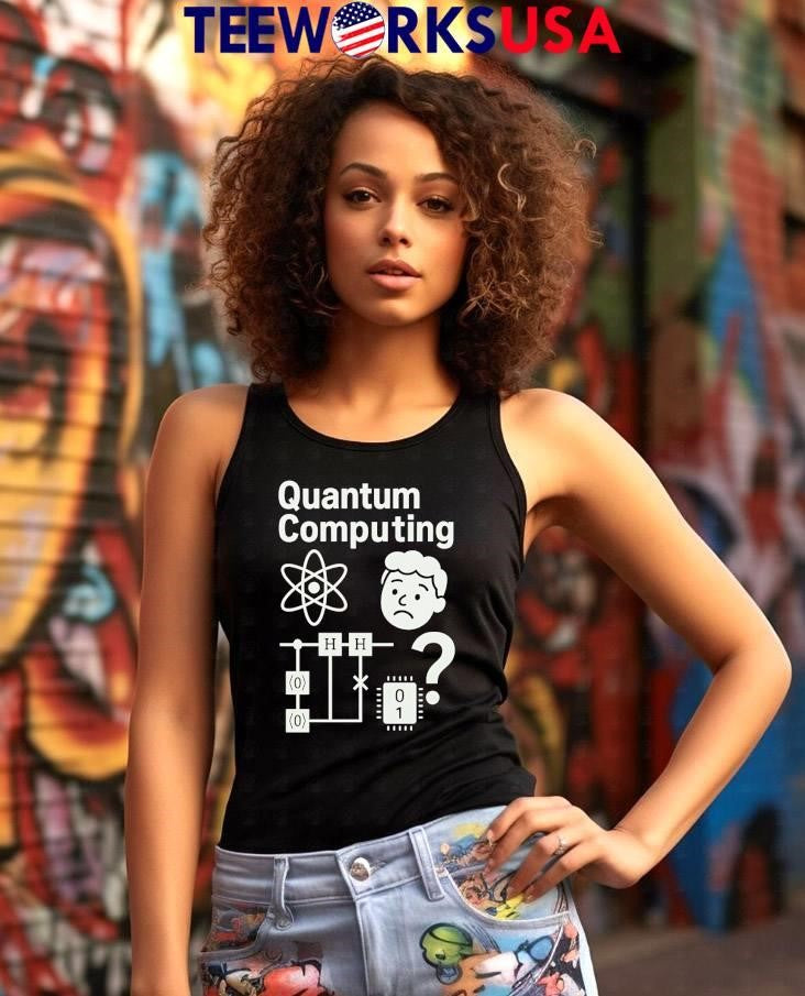 Quantum Computing Atom Circuit Board Question Mark - Adult & Kids T-Shirts, Sweatshirts & Hoodies apparel design preview 7