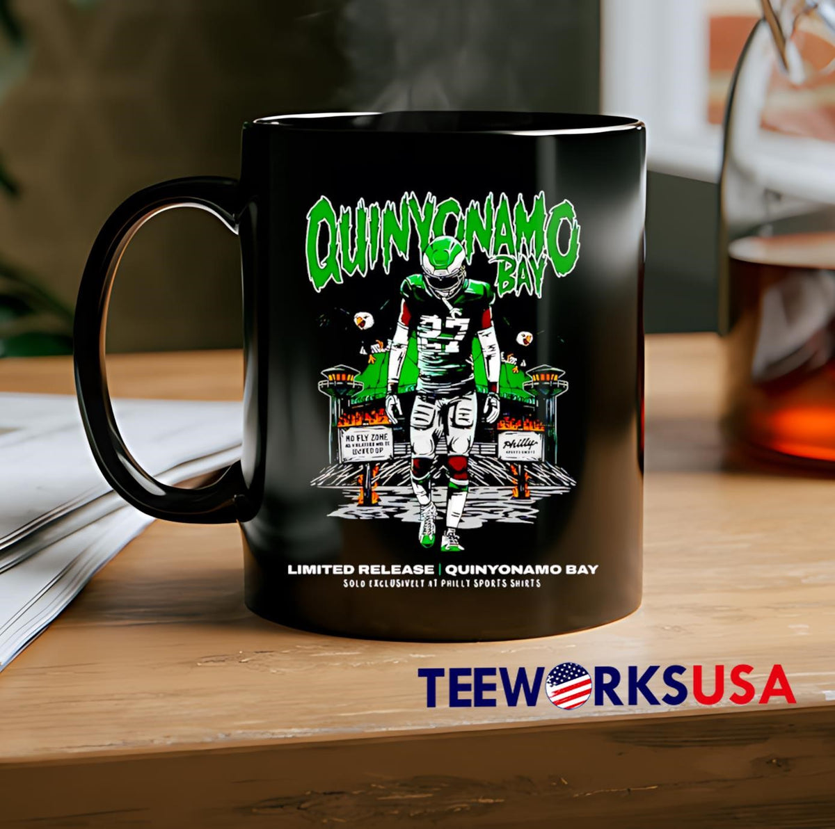 Quintanamo Bay Philadelphia Eagles - Adult & Kids T-Shirts, Sweatshirts & Hoodies apparel design preview 2