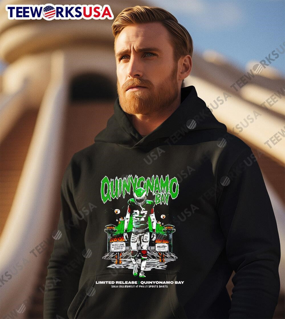 Quintanamo Bay Philadelphia Eagles - Adult & Kids T-Shirts, Sweatshirts & Hoodies apparel design preview 3