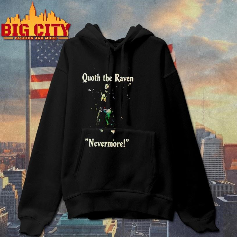 Quoth The Raven Nevermore - Adult & Kids T-Shirts, Sweatshirts & Hoodies apparel design preview 2