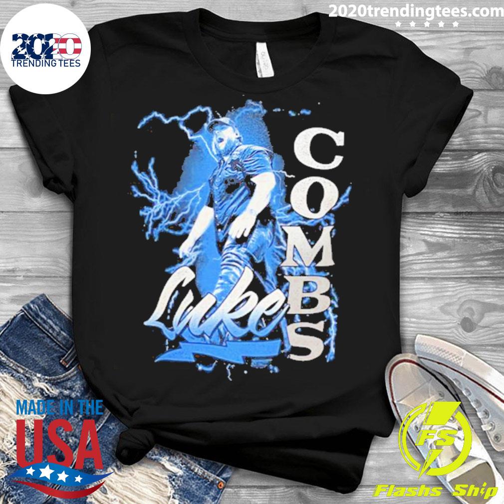 Official luke Combs Vintage Lightning - Adult & Kids T-Shirts, Sweatshirts & Hoodies apparel design preview 3