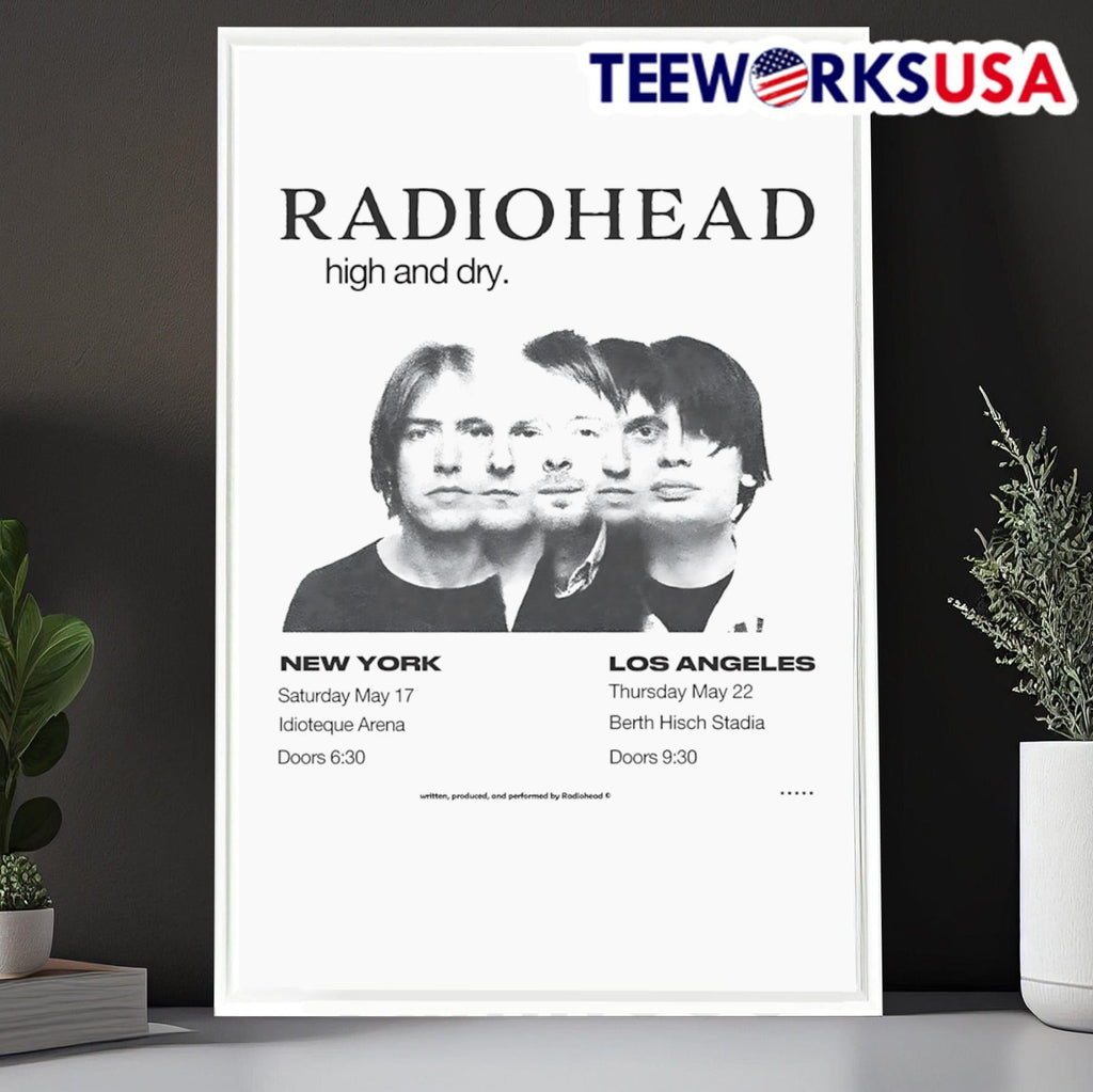 Radiohead high and dry - Adult & Kids T-Shirts, Sweatshirts & Hoodies apparel design preview 6