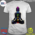 Rainbow Chakras Christmas - Adult & Kids T-Shirts, Sweatshirts & Hoodies apparel design preview 1