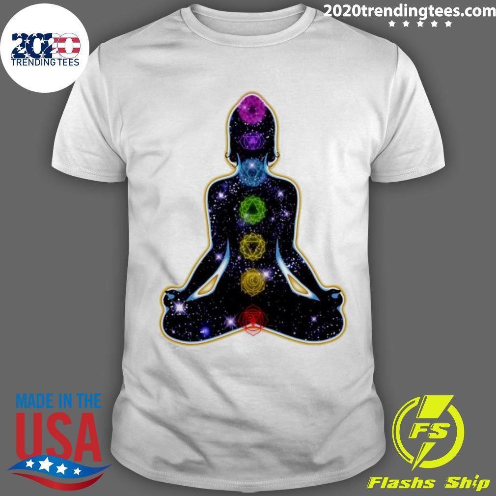 Rainbow Chakras Christmas - Adult & Kids T-Shirts, Sweatshirts & Hoodies apparel design preview 1