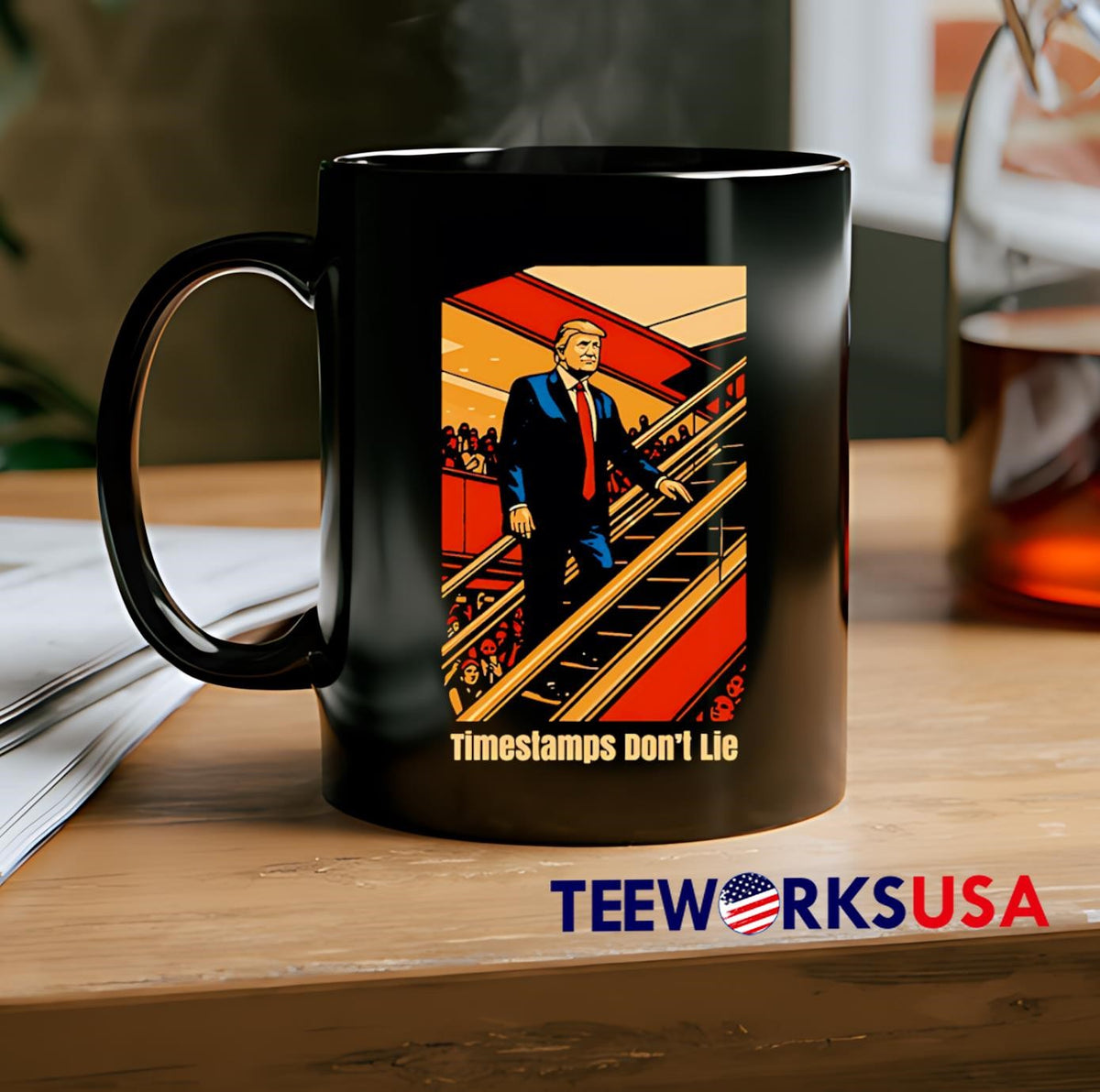 Rattle Trap 1776 Knew Before You Escalator Truth - Adult & Kids T-Shirts, Sweatshirts & Hoodies apparel design preview 2