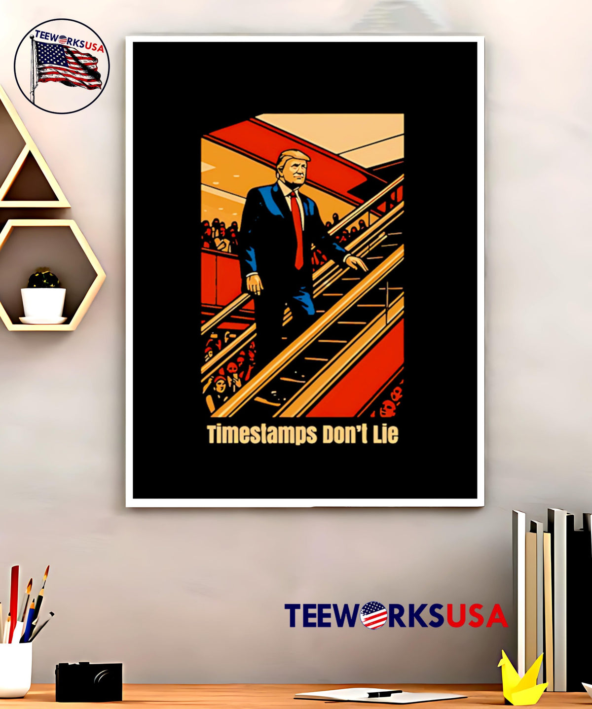 Rattle Trap 1776 Knew Before You Escalator Truth - Adult & Kids T-Shirts, Sweatshirts & Hoodies apparel design preview 5