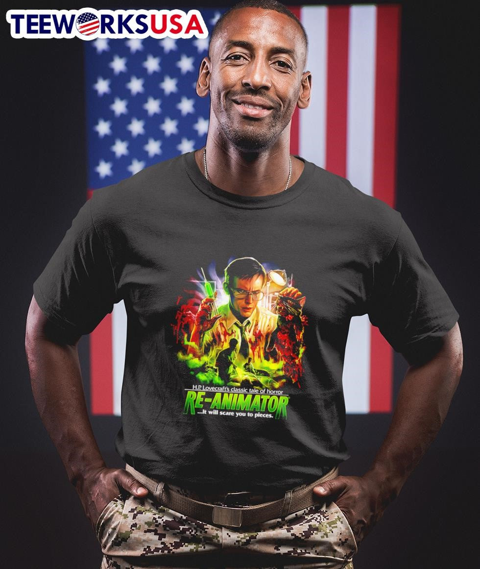 Re-Animator Scare You To Pieces - Adult & Kids T-Shirts, Sweatshirts & Hoodies apparel design preview 1